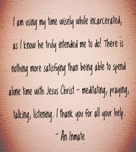 inmate testimonials