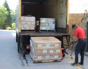 bibles by truck